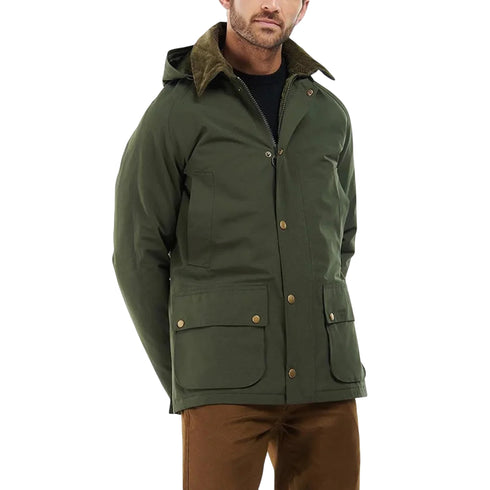 Parka Uomo Winter Asbhy, con colletto in velluto e cappuccio